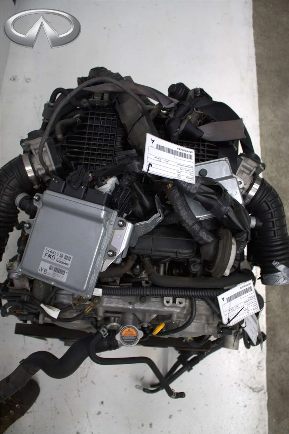 Infiniti, FX37 Engine S51 08/12 12/13